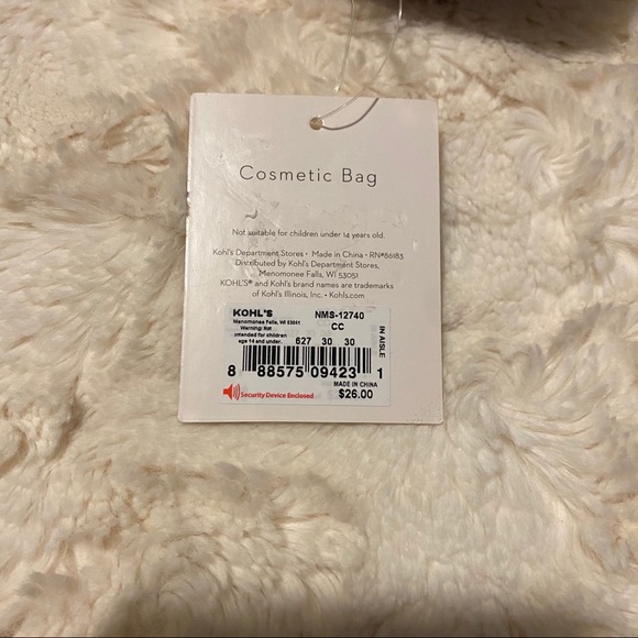 Lauren Conrad Sequin Cosmetic Bag - Picture 5 of 6